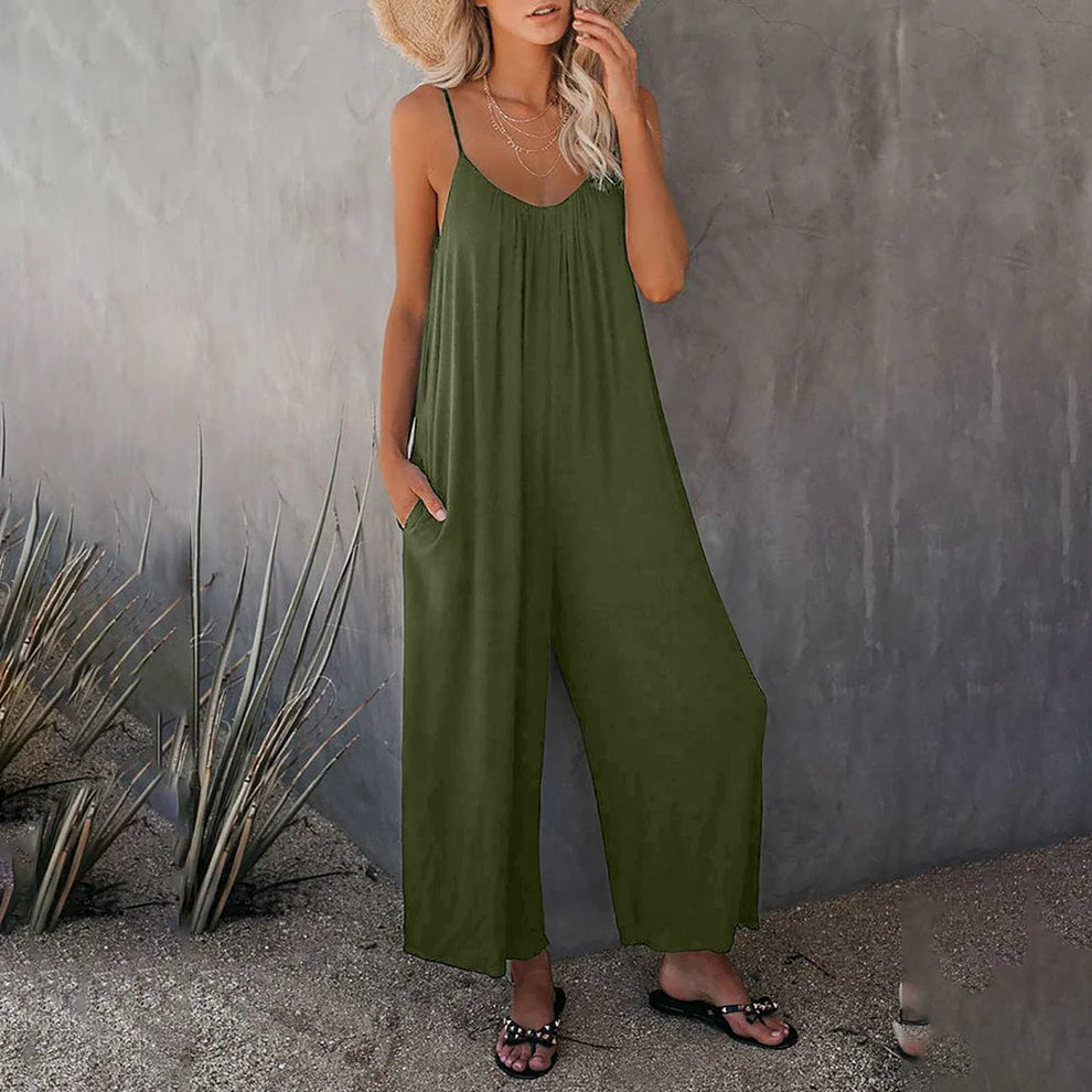 Zita | Lätt, avslappnad jumpsuit – Chic och enkelhet 