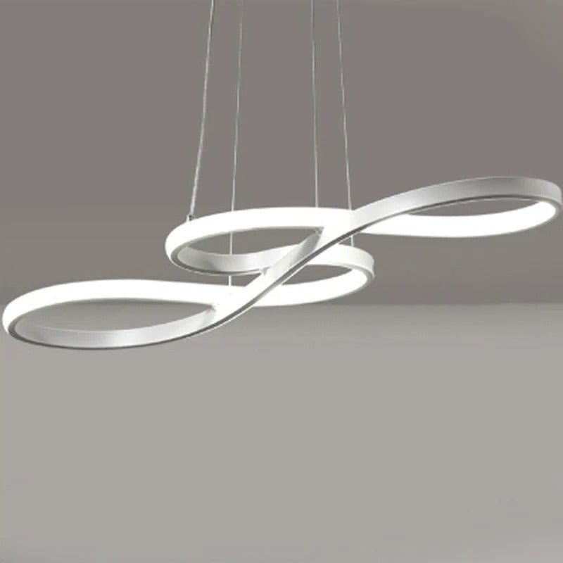 Modern LED függőlámpa gyűrűkben – Elegáns és futurisztikus design 