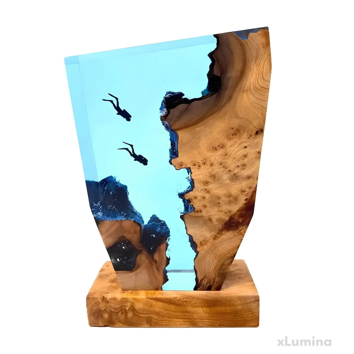 Lámpara de Mesa Oceánica – Decoración Lumínica Relajante 