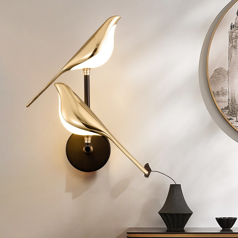 Applique Murale Oiseau – Décoration Lumineuse Et Délicate