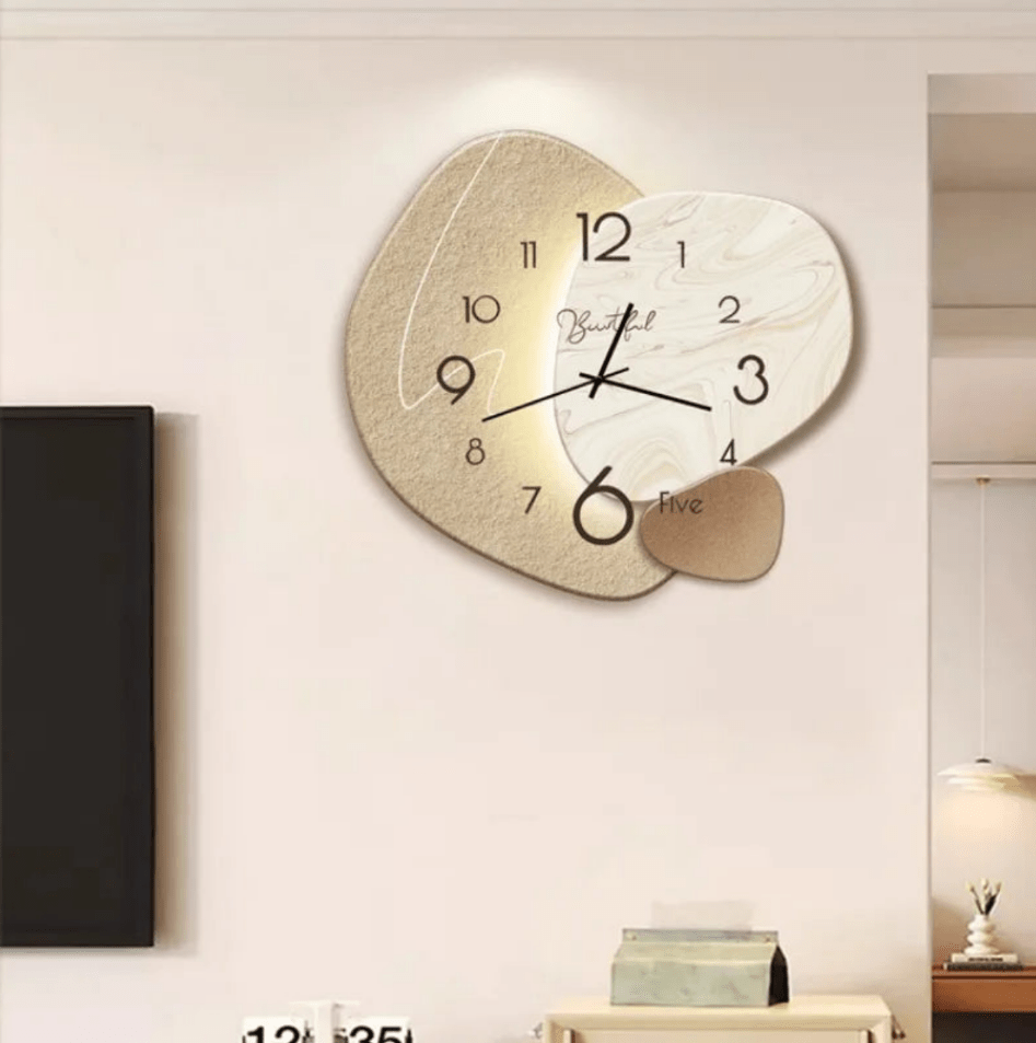 Relógio de Parede Moderno – Elegância e Estilo Contemporâneo 
