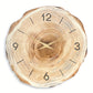 Silent Wall Clock – Realistic Texture and Elegant Design 