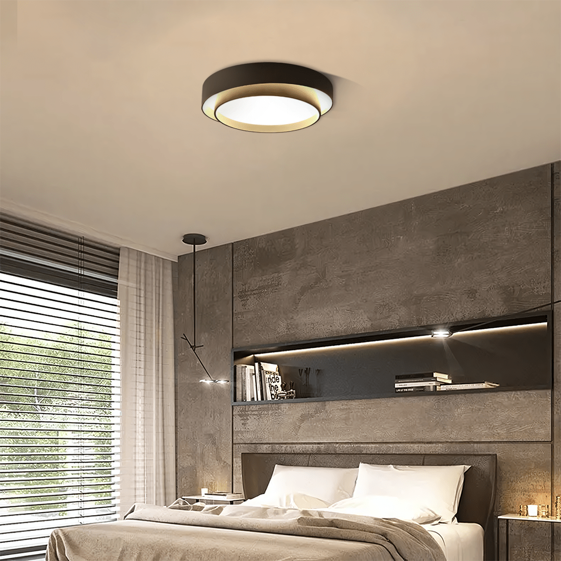 LED stropní svítidlo – Světlo a vizuální komfort 