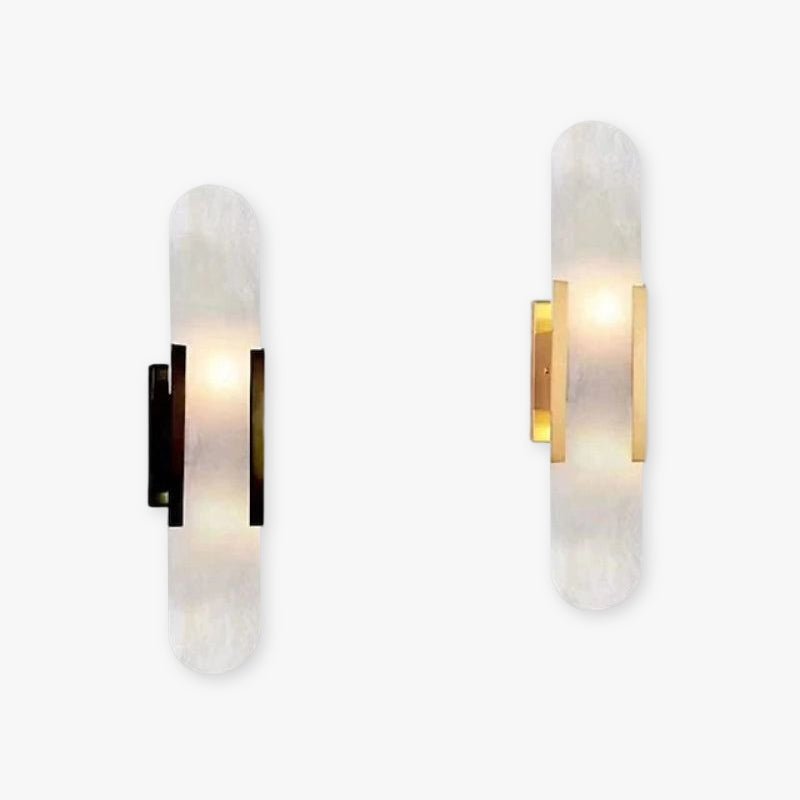Applique Murale LED Nera e Dorata – Eleganza Moderna e Design Chic 
