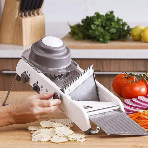 Mandolino da cucina multifunzione - Massima precisione e sicurezza