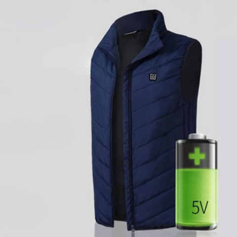 Unisex Verwarmingsvest - Verstelbare Temperatuur & Moderne Stijl