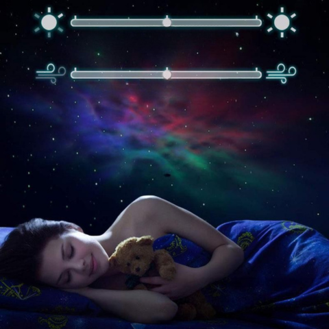 Profesionální projektor Antares Galaxy - pohlcující osvětlení a velkolepé efekty
