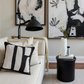 Perne Decorativă cu Model Zebra – O Notă Sălbatică și Elegantă 