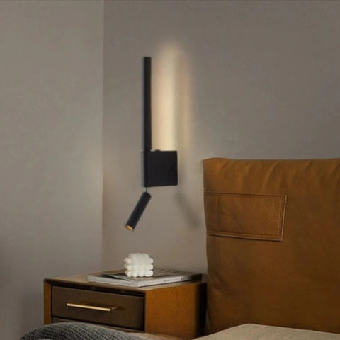 Aplica LED de perete cu cititor – Practică și elegantă 