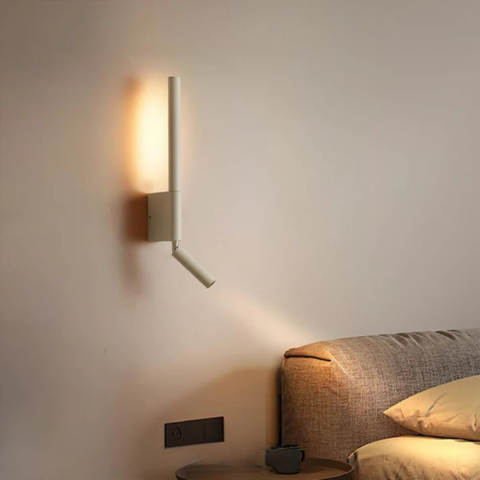 Aplica LED de perete cu cititor – Practică și elegantă 
