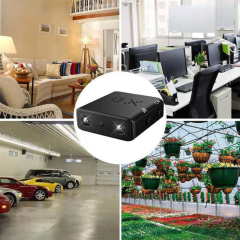 Mini Câmera HD – Captura Vídeo e Som em Alta Definição 