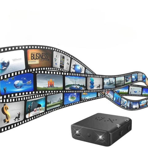 Mini Câmera HD – Captura Vídeo e Som em Alta Definição 