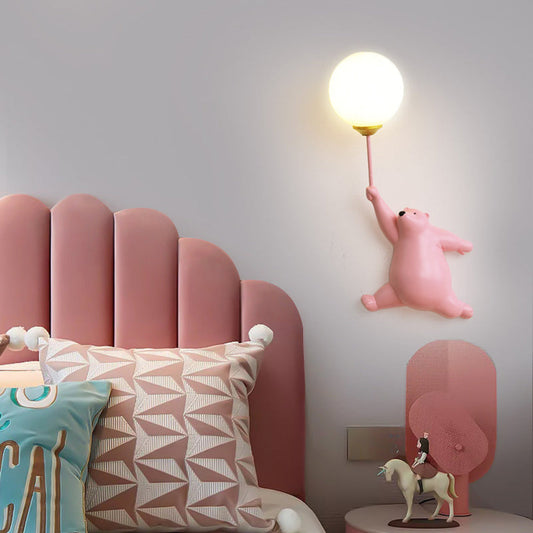 Nástěnná lampa balón – Jemnost a fantazie pro pokoj 