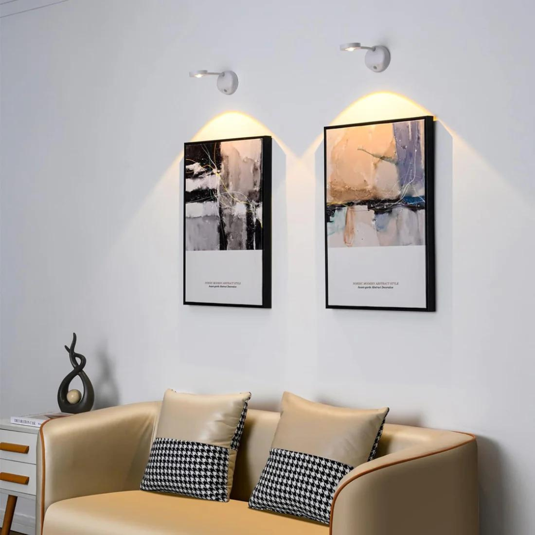 Praktische Wandlamp – Bewegingssensor en USB-oplading 