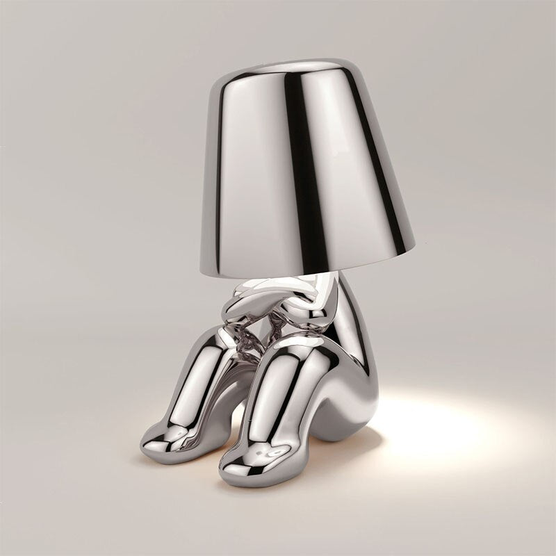 Moderne Tischlampe – Minimalistische Eleganz und sanftes Licht 