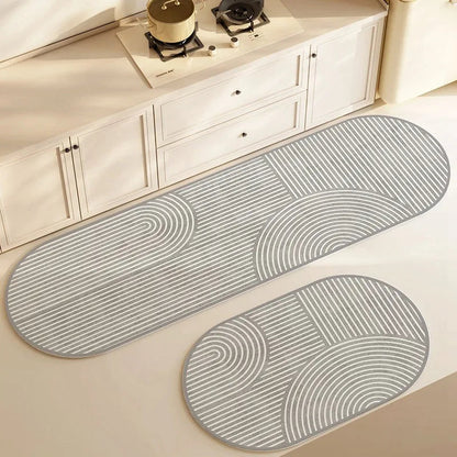 Protiskluzová podložka – Rychlé sušení a ultra absorbující povrch 