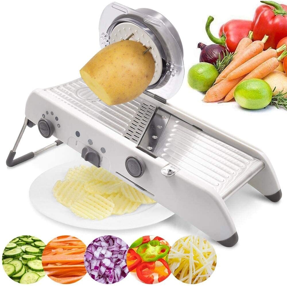 Mandolino da cucina multifunzione - Massima precisione e sicurezza