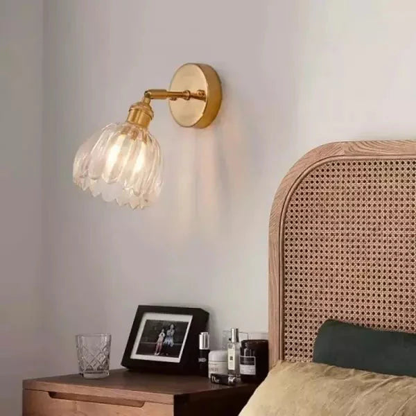 Applique Décorative Murale – Fleur En Bouton Et Ambiance Romantique