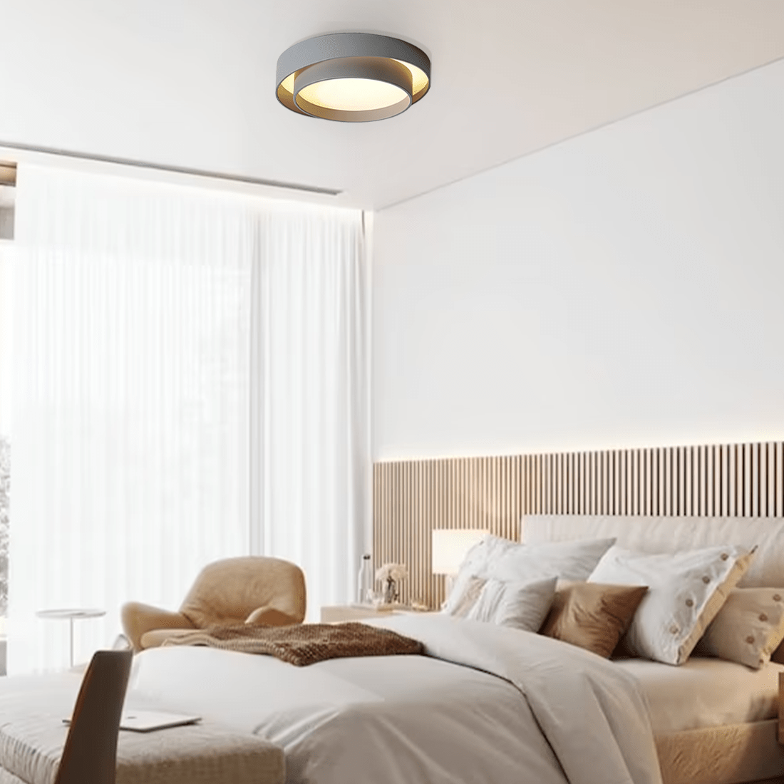 LED stropní svítidlo – Světlo a vizuální komfort 