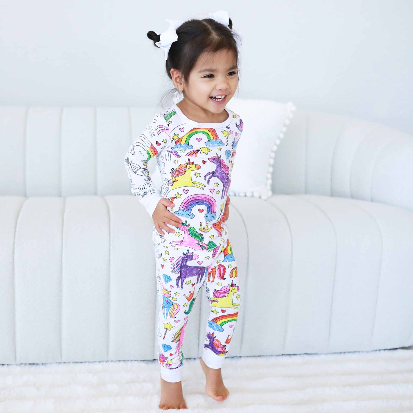Pyjamas att färglägga för barn – Stimulerar kreativiteten 