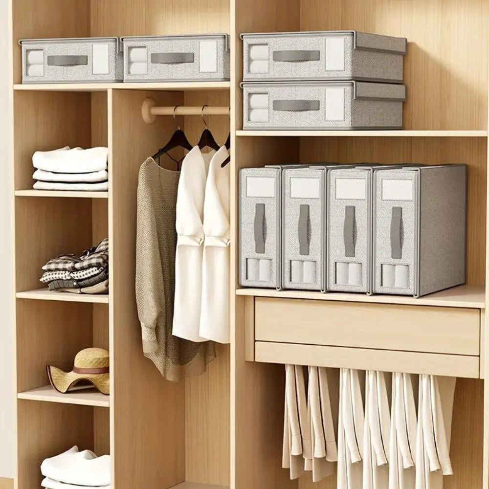 Foldbar Lakenorganisator – Plassbesparende og Perfekt Organisering 