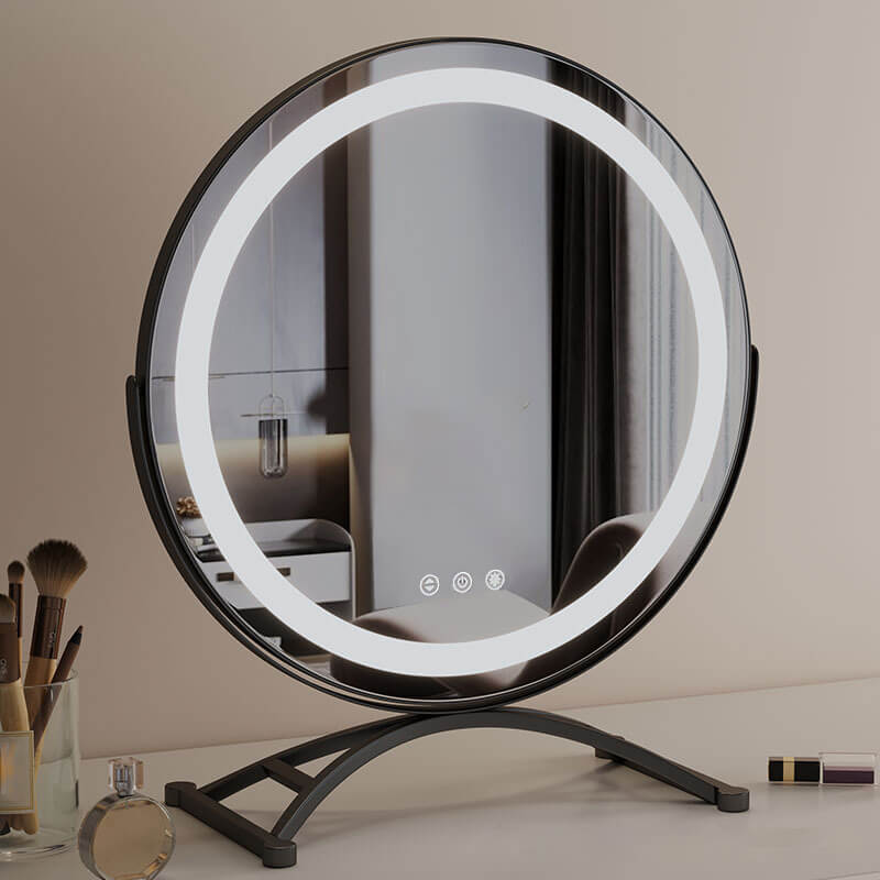Touch LED makeup-spejl — moderne design og nem brug 