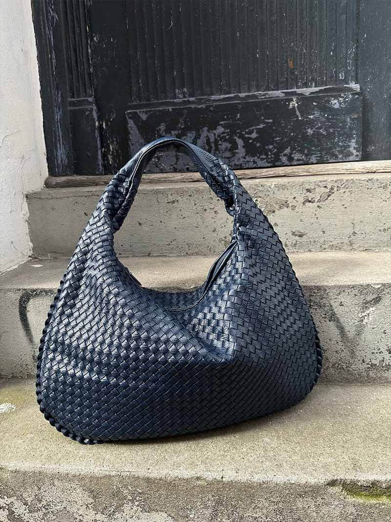 Josiane | Bolsa de Mano Trenzada – Elegancia Artesanal y Encanto Atemporal 