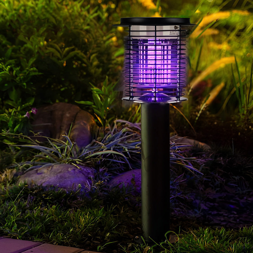 Insektlampe Vandtæt – Sol- og USB-opladning 