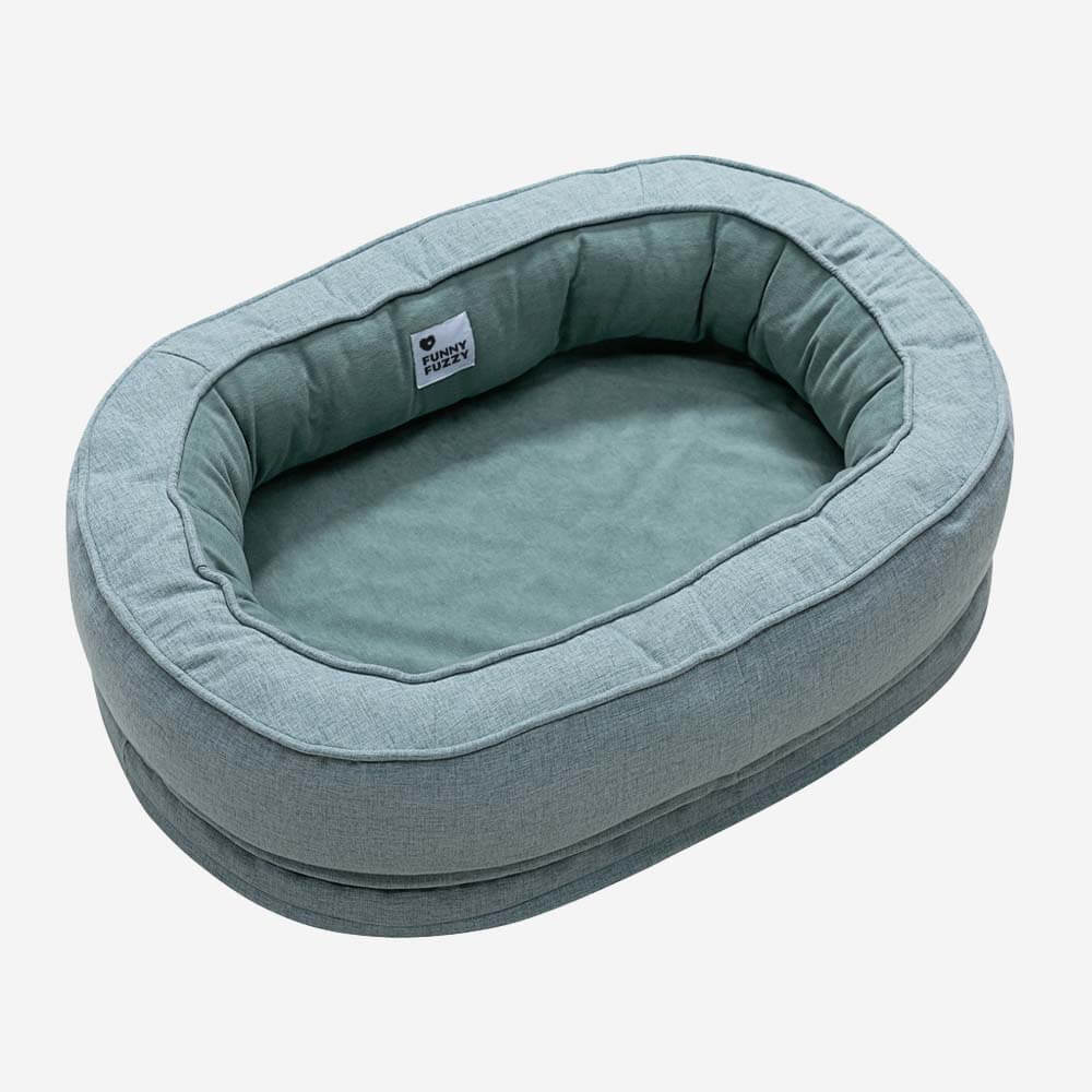 Postel ve tvaru donutu pro psa – pohodlí a jemnost 