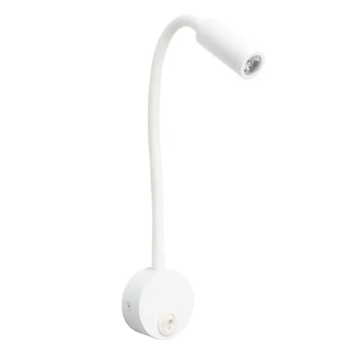 Lampada da parete flessibile a LED - Mobilità, eleganza e luce mirata