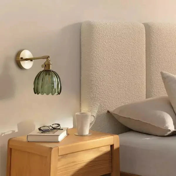 Applique Décorative Murale – Fleur En Bouton Et Ambiance Romantique