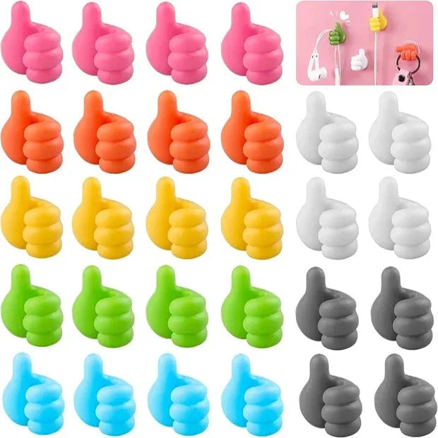 Thumbmate ™ - Creative Wall Hook in silicone autoadesivo
