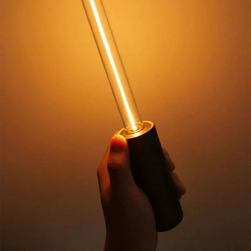 Lampa LED w kształcie kija – nowoczesne i eleganckie oświetlenie 