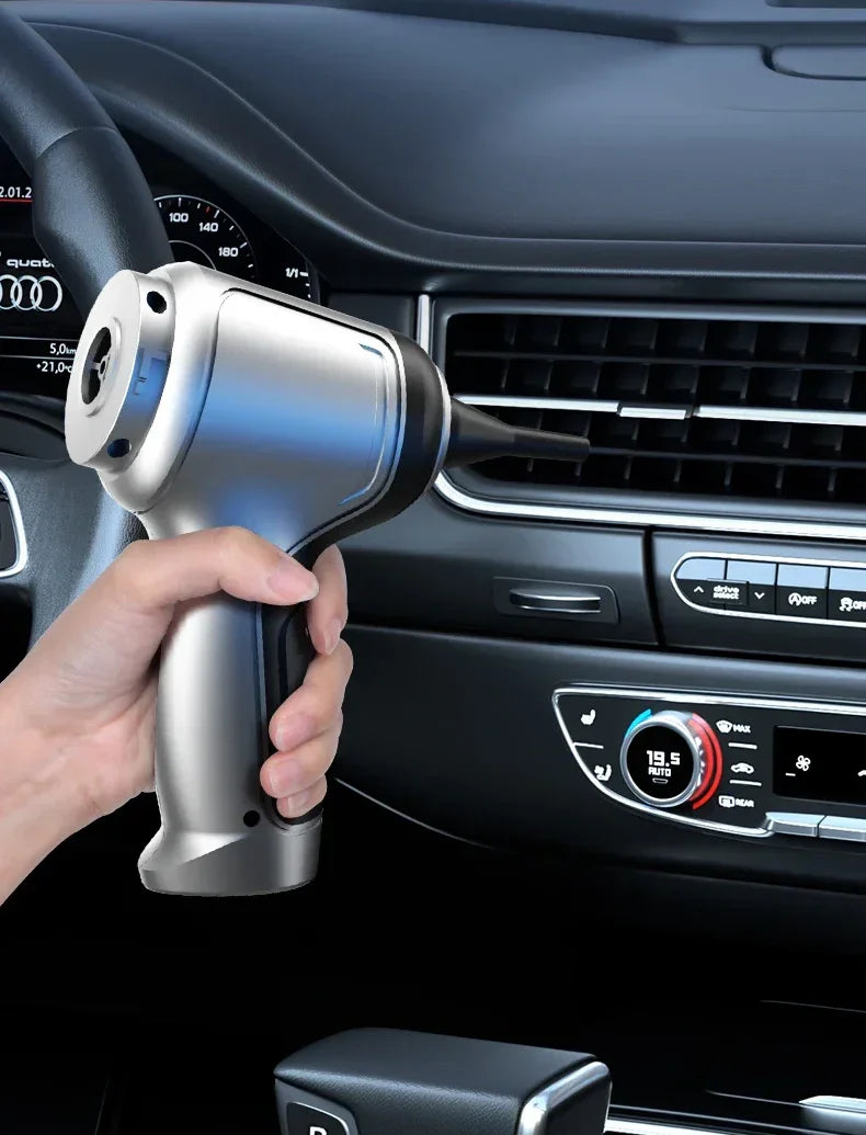 Bezdrôtový automobilový vysávač 95000Pa — Výnimočná sacia sila 